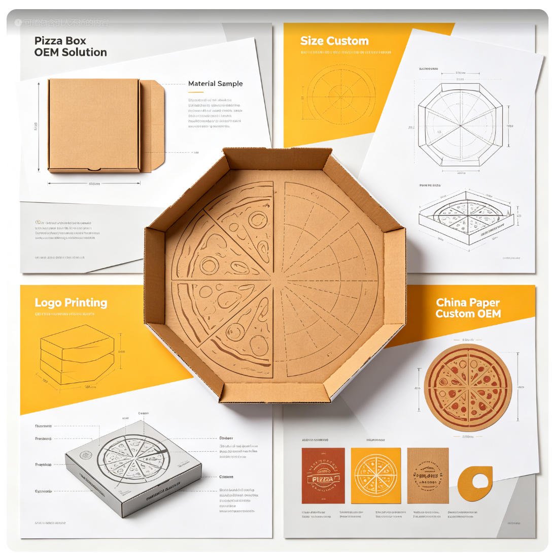Custom Design Pizza Box