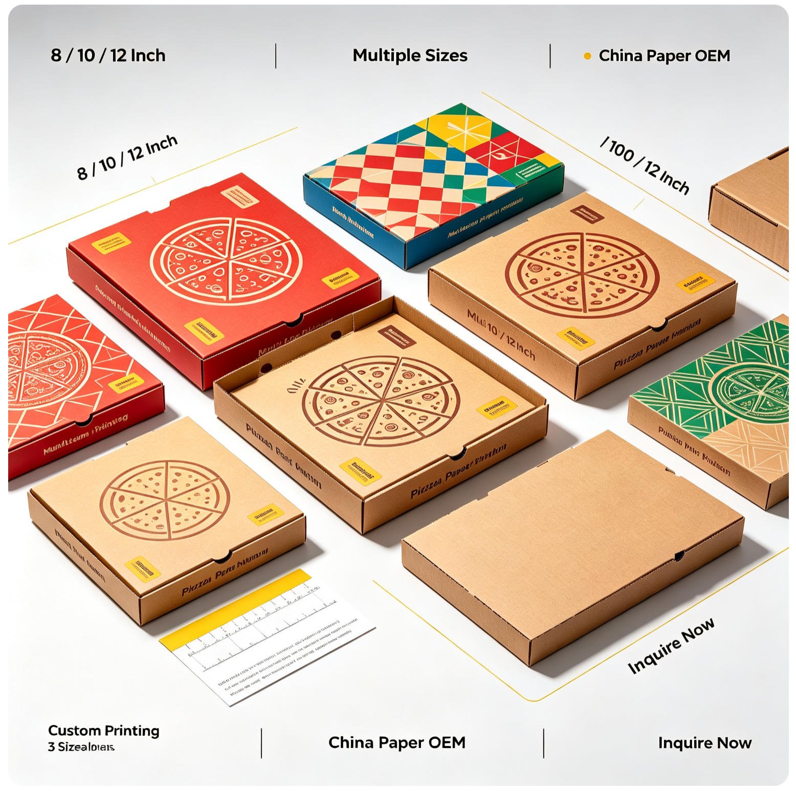 Heavy-Duty Bulk Pizza Box