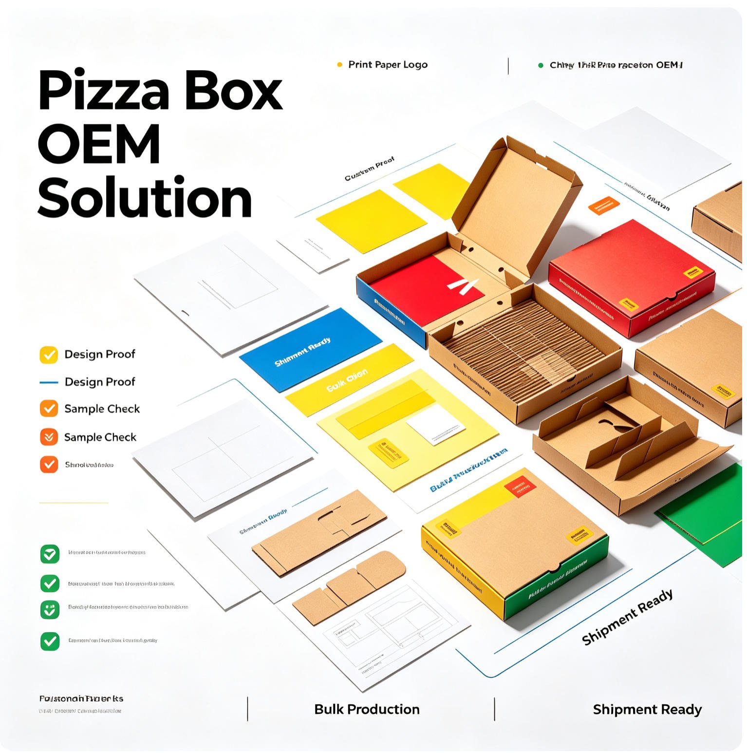 Custom Printed Pizza Box